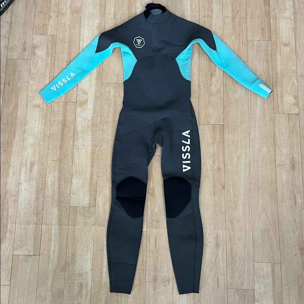 VISSLA 7 Seas 3-2 Full Back Zip Wetsuit Youth Size 10